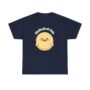 fluffball of joy duck t shirt – cute cozy duck graphic tee | unisex cotton shirt
