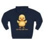 let joy lift you duck hoodie – cozy cute duck pullover hoodie for everyday comfort