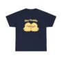 shy huddle duck t shirt – cute cozy duck graphic tee | unisex cotton shirt