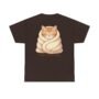 cozy kitten comfort t shirt – wrapped in pure comfort | cute cat graphic tee