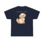 happy tail puppy tee – “tail wags & smiles” | cute dog lover shirt
