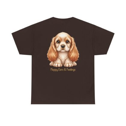 floppy ears & feelings puppy t shirt | cute cozy dog graphic tee