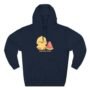 watermelon wonder duck hoodie – cozy three panel fleece pullover