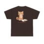 cute study kitten t shirt – your cutest desk companion | cozy cat graphic tee