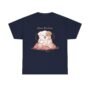 chaos, but cozy puppy tee – cute yarn dog t shirt soft cotton unisex tee