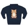 soft as a marshmallow kitten hoodie – cozy three panel fleece pullover