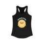 fluffball of joy duck women’s ideal racerback tank – lightweight cute active tank top