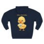 hello little buddy duck hoodie – cute cozy duck unisex pullover hoodie