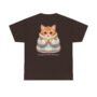 wrapped in soft moments cat t shirt | cozy unisex cotton tee