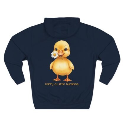 carry a little sunshine duck hoodie – cute cozy duck unisex pullover hoodie