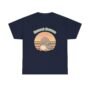 sunset serene duck t shirt – cozy sunset duck graphic | unisex cotton tee