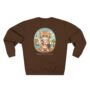 adventure kitten crewneck sweatshirt — soft fleece everyday wear