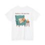cozy dog nap graphic t shirt