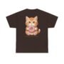 cute kitten donut t shirt – sweetness in every paw | cozy cat graphic tee