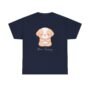 zen puppy tee – 100% cotton cute calm puppy meditation shirt
