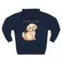 tail wags & smiles puppy hoodie – cute cozy dog lover hoodie