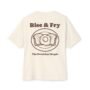 rise & fry breakfast cotton oversized tee
