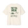 the tea break cotton oversized tee