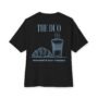 the duo croissant & coffee cotton oversized tee