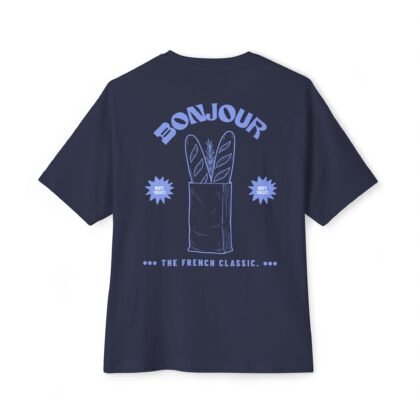 bonjour baguette cotton oversized tee